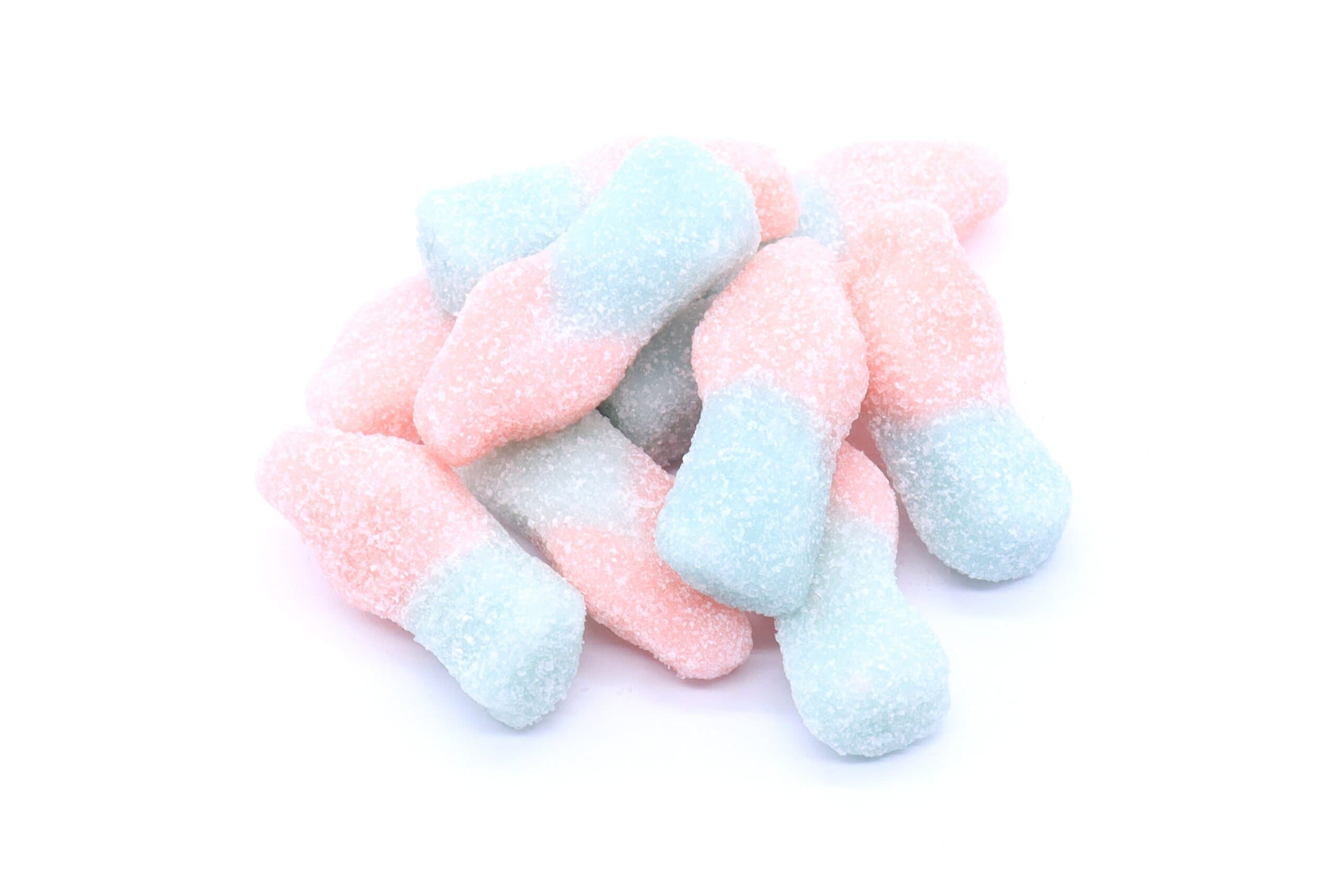 125mg THC Gummies - Sour Bubblegum Bottles