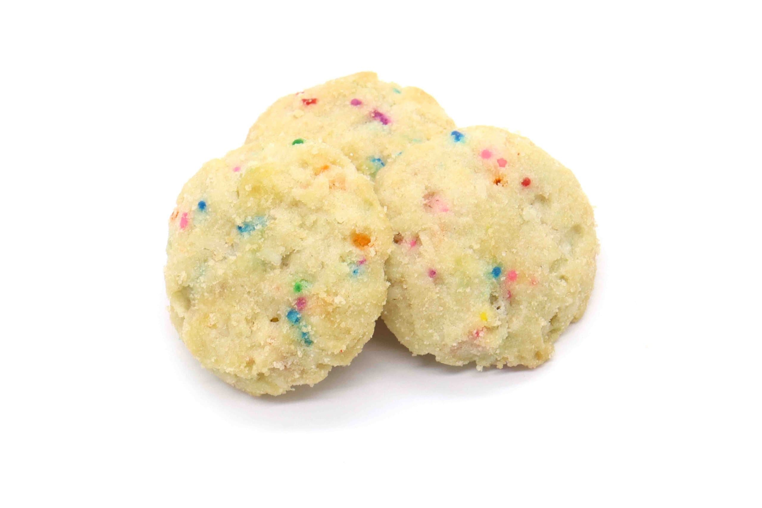 50mg THC Birthday Cake Cookies