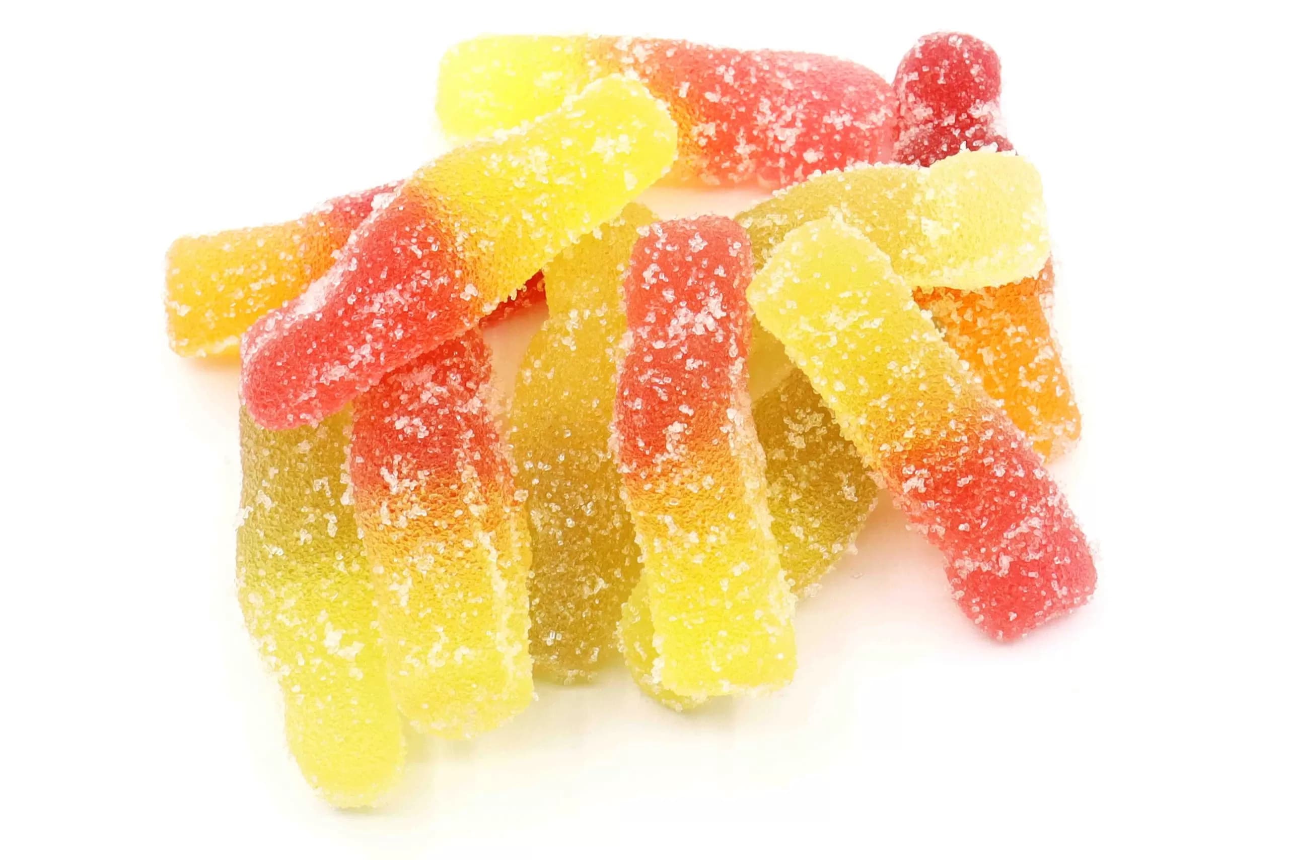 100mg THC Gummies - Sour Gummi Babies