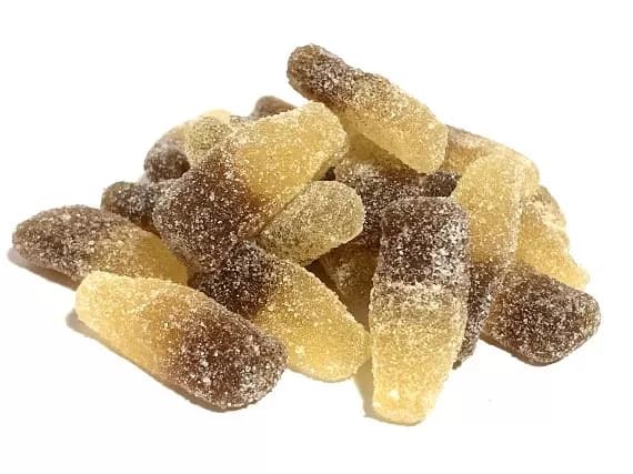 20mg THC Gummies - Coke Bottles