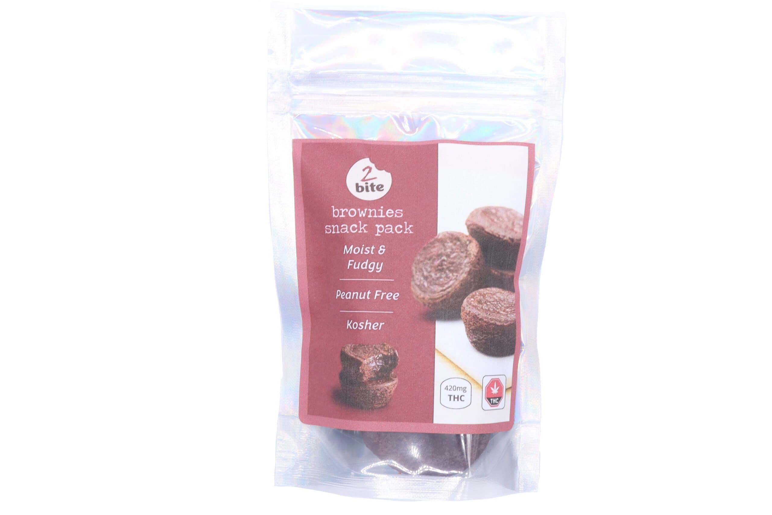 Two-Bite Brownies - 420mg THC