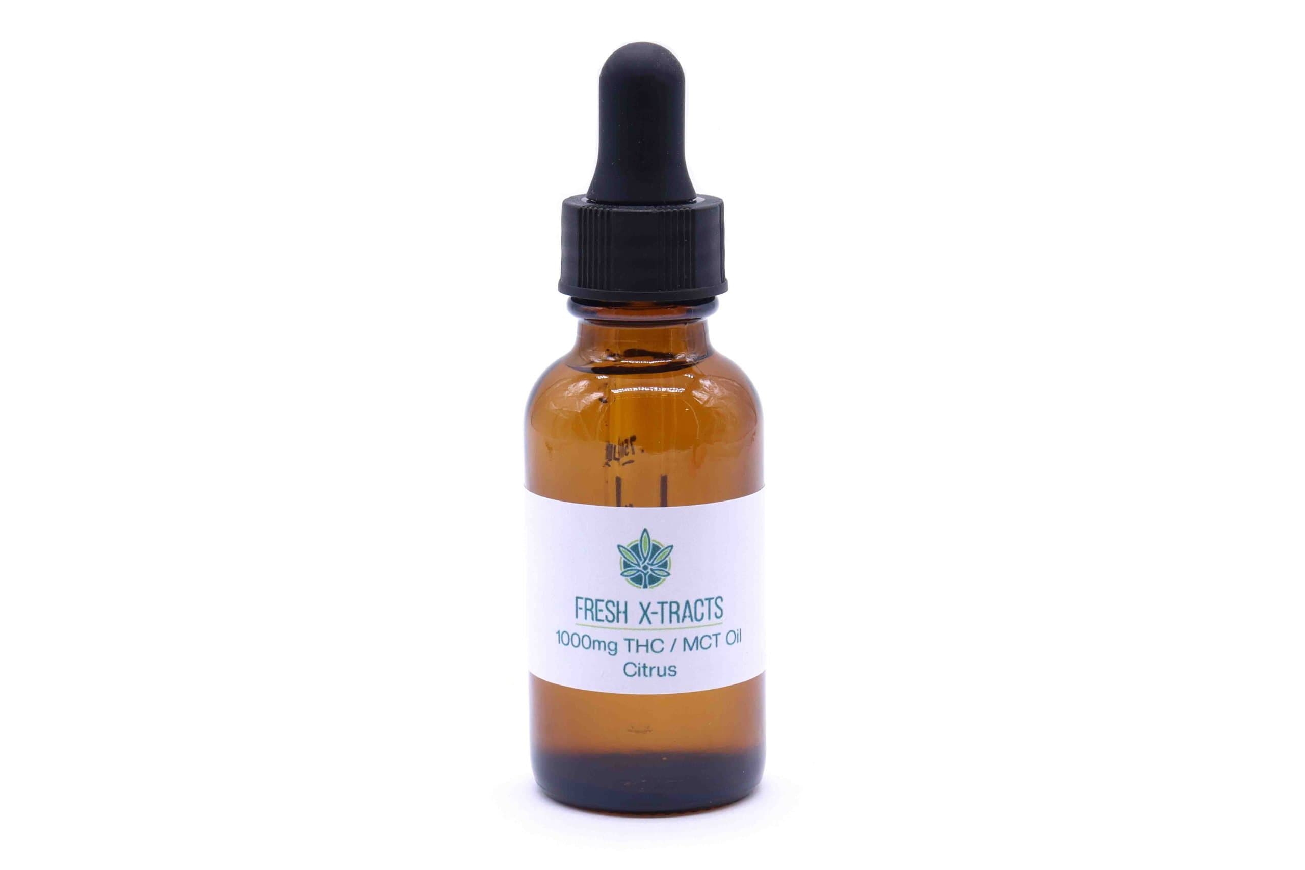 1000mg THC Tincture - Citrus (30ml)