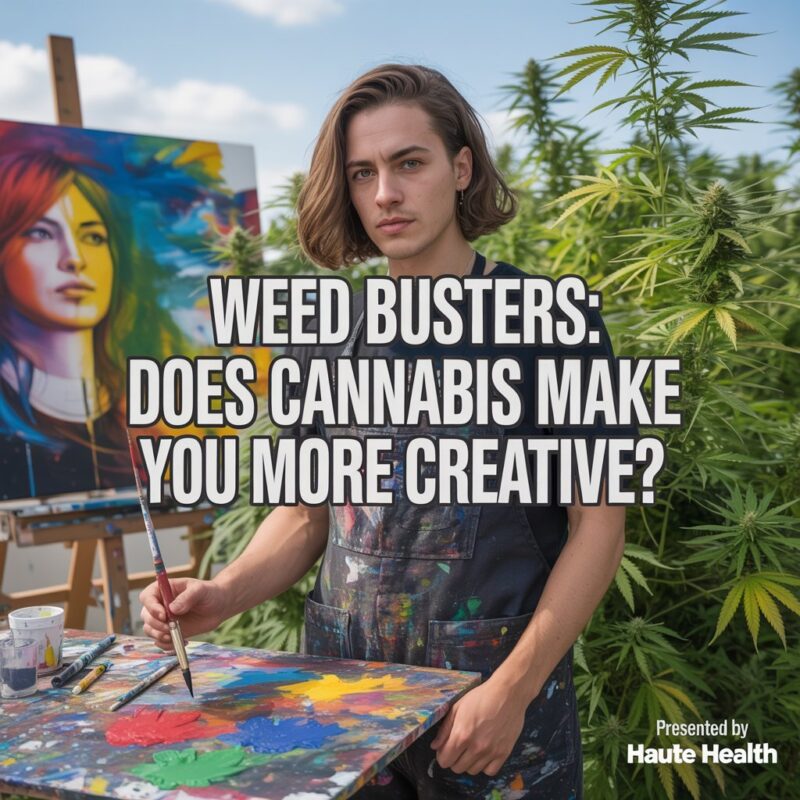 Weed Busters: Does Cannabis Make You More Creative? Weed Busters does cannabis make you more creative poster Canada